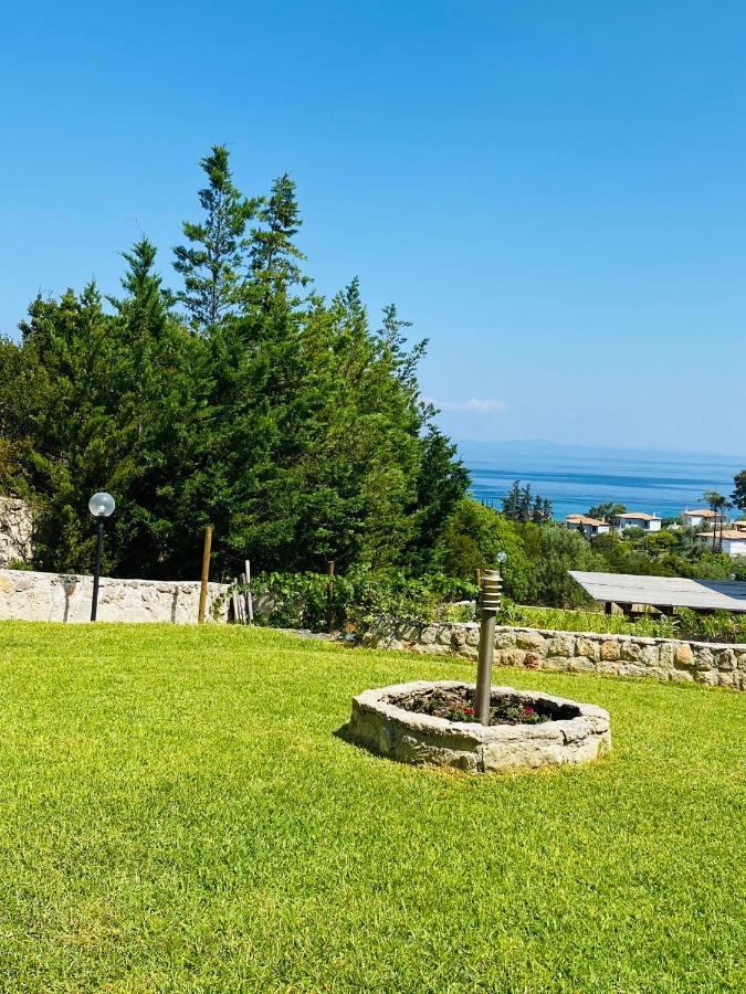 Detached Villa With Sea View Hanioti Buitenkant foto