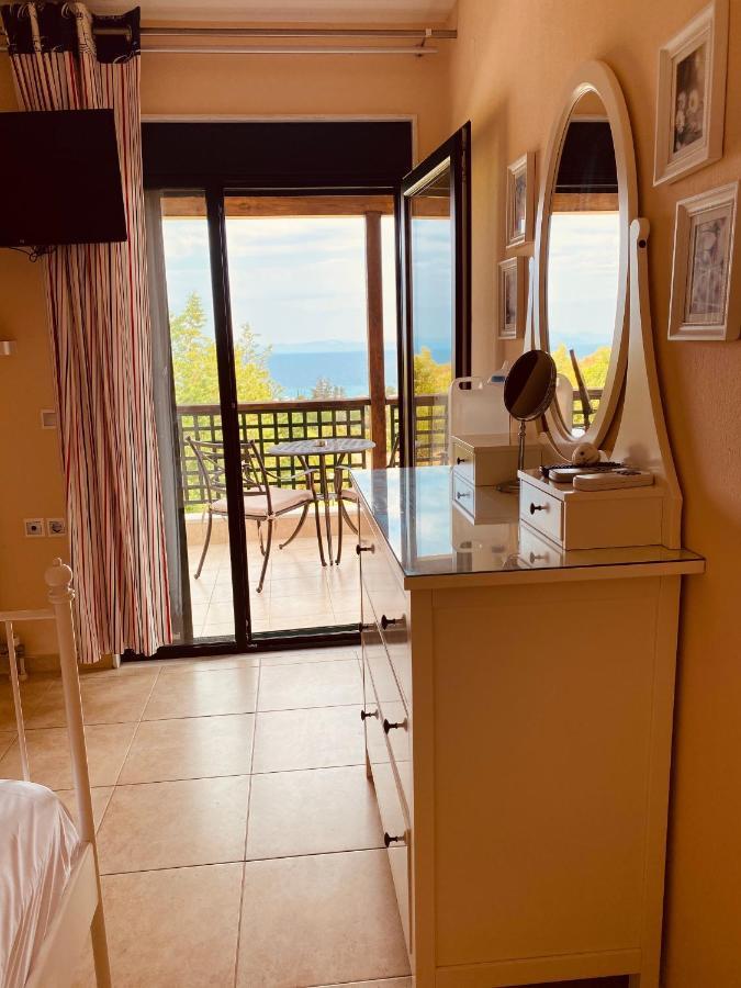 Detached Villa With Sea View Hanioti Buitenkant foto